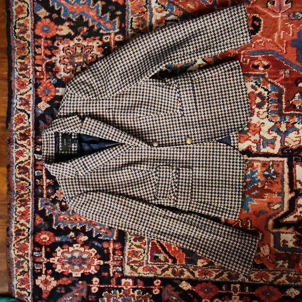 J. Crew houndstooth blazer